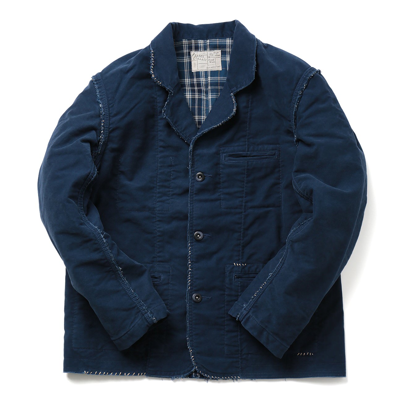 Porter Classic MOLESKIN COAT Blue 【公式通販】
