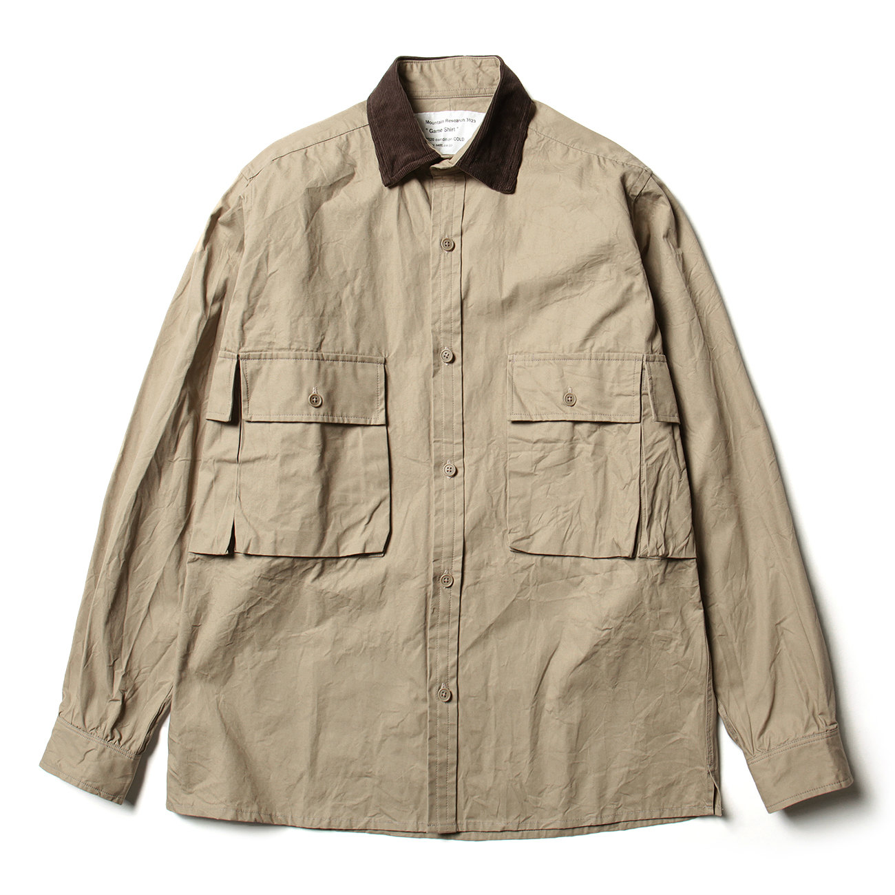 RESEARCH | Game Shirt - Beige | 通販 - 正規取扱店 | COLLECT STORE
