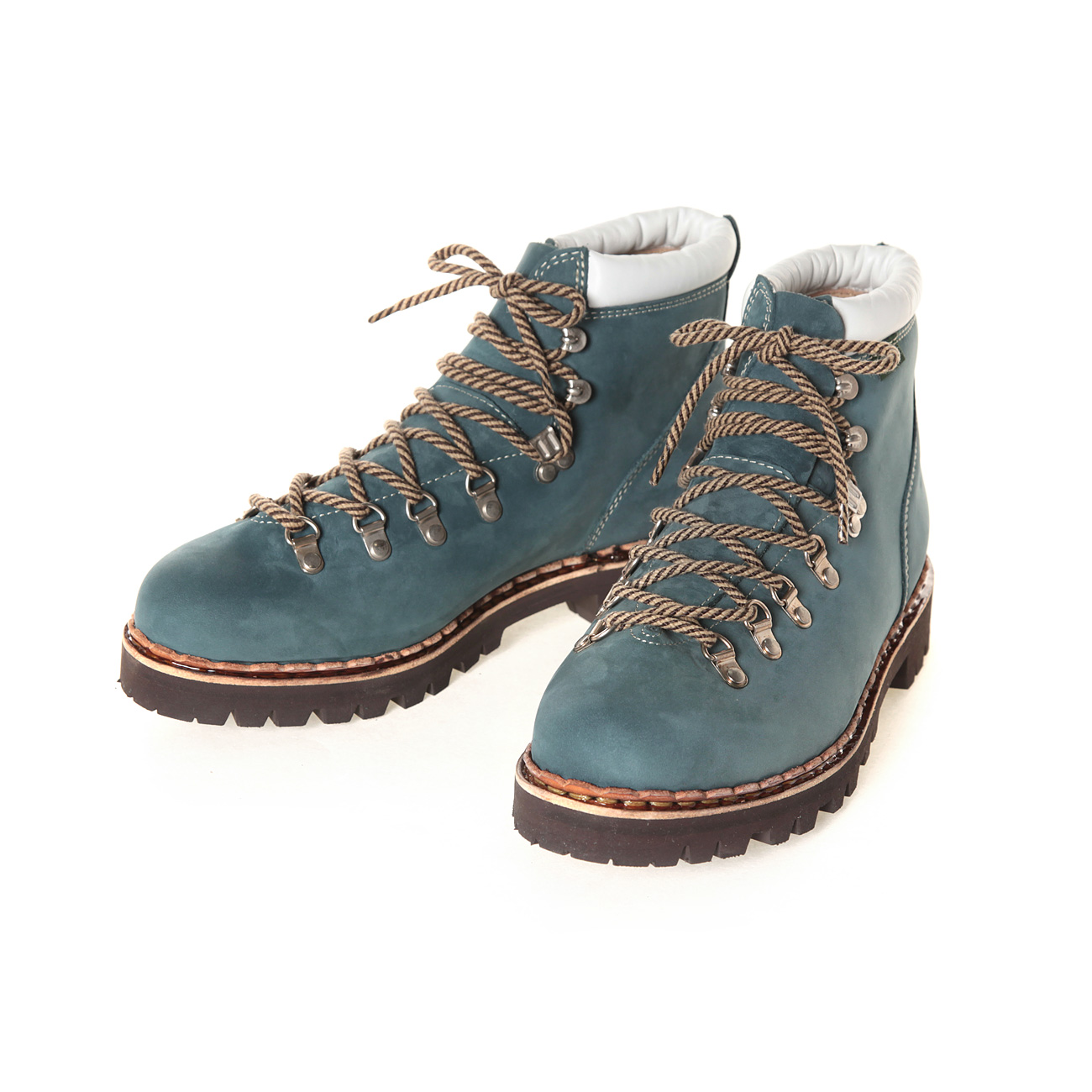 and wander / アンドワンダー | trekking boots by paraboot - blue