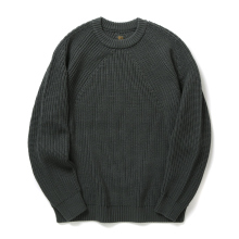 BATONER / バトナー | SIGNATURE CREW NECK (メンズ) - Charcoal Green