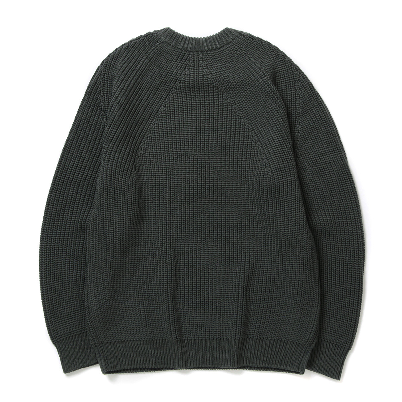 【え】【新品・タグ付き】Batoner バトナー BATONER / バトナー | SIGNATURE CREW NECK (メンズ) - Charcoal Green