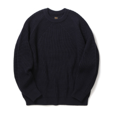 BATONER / バトナー | SIGNATURE CREW NECK (メンズ) - Navy