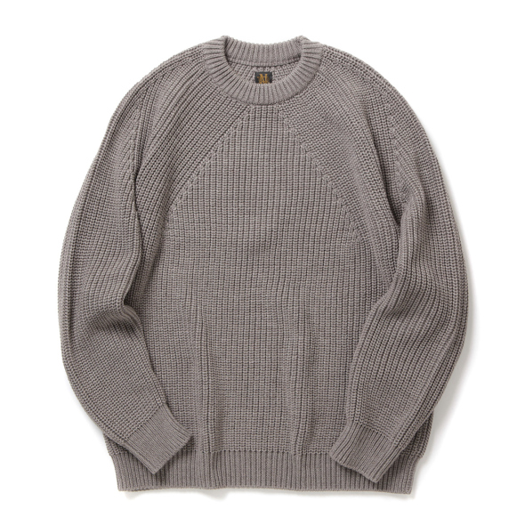 BATONER / バトナー | SIGNATURE CREW NECK (メンズ) - Greige | 通販