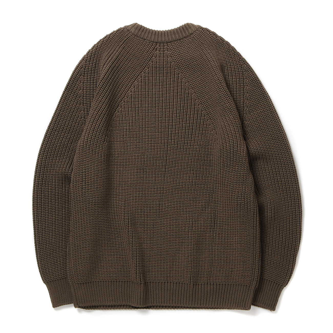 BATONER SIGNATURE CREW NECK メンズ　アイボリー SIGNATURE CREW NECK / IVORY | BATONER (MEN)(バトナー) | KNIT