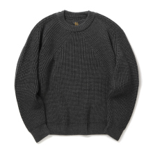 BATONER / バトナー | SIGNATURE CREW NECK (レディース) - Charcoal