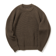 BATONER / バトナー | SIGNATURE CREW NECK (レディース) - Olive