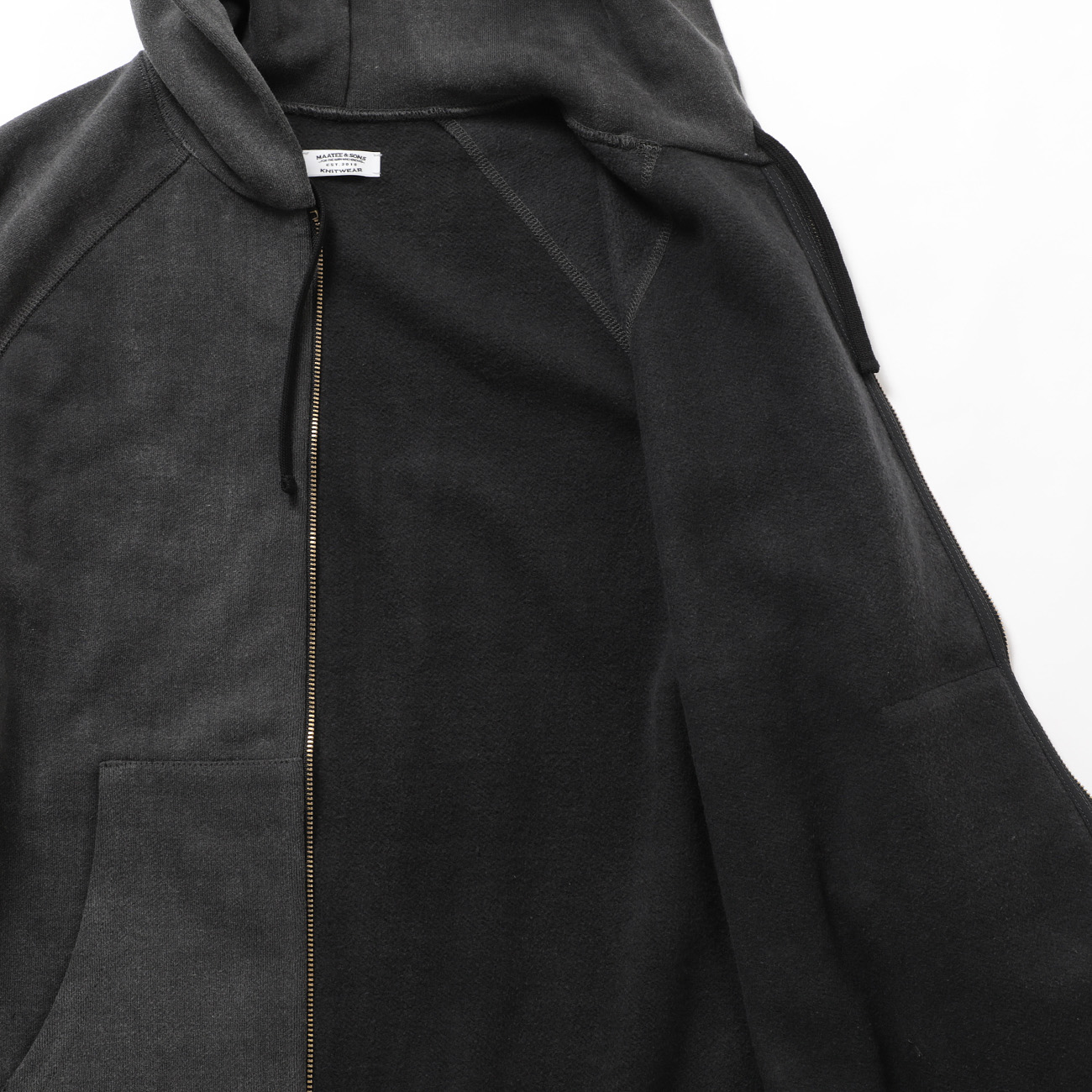 MAATEE&SONS 25AW JIP PARKA FADE BLK サイズ1 MAATEE&SONS / マーティーアンドサンズ | JIP PARKA - Fade Black