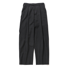 MAATEE&SONS / マーティーアンドサンズ | MILITARY SLACKS WOOL VINTAGE STRIPE - Gray Stripe