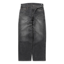 blurhmsROOTSTOCK / ブラームスルーツストック | 13.5oz Denim Pants Classic - USED-Sulfur Black