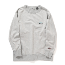 NANGA / ナンガ | ECO HYBRID MINI BOX LOGO EMBROIDERY SWEATSHIRT - L.gray