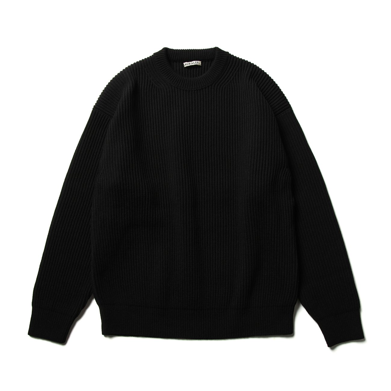 AURALEE / オーラリー | SUPER FINE WOOL RIB KNIT BIG P/O