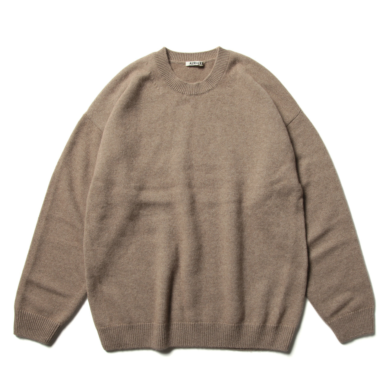 BABY CASHMERE KNIT P/O (メンズ) - Natural Brown