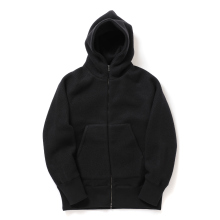 CURLY / カーリー | PRIME WOOL DOUBLE-KNIT PARKA - Black