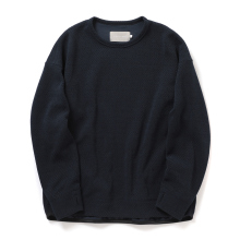 CURLY / カーリー | MOLLE YARN TWILL KNIT P/O - Navy