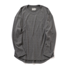 CURLY / カーリー | PREMIEREWARM L/S TEE (crew-neck) - M.Gray