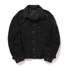 ENGINEERED GARMENTS / エンジニアドガーメンツ | Type 5 Jean Jacket - 14W Cotton Corduroy - Charcoal