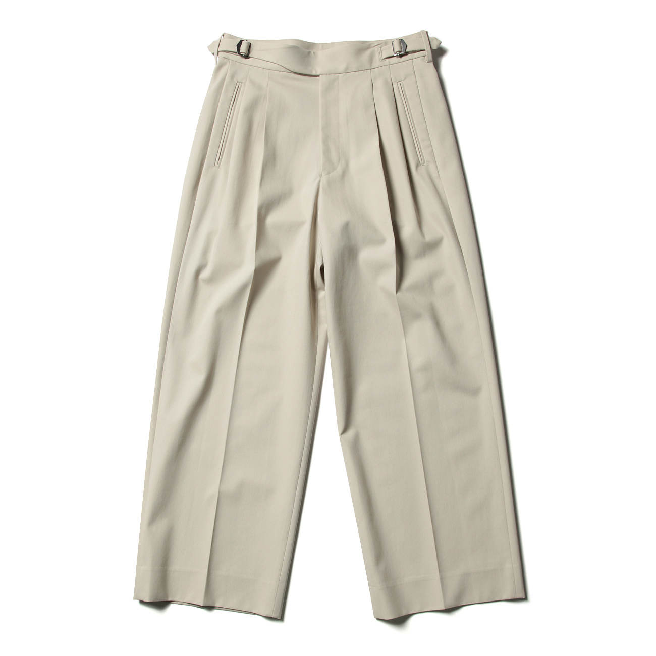 【YOKE】2tuck Wide Gurkha Trousers