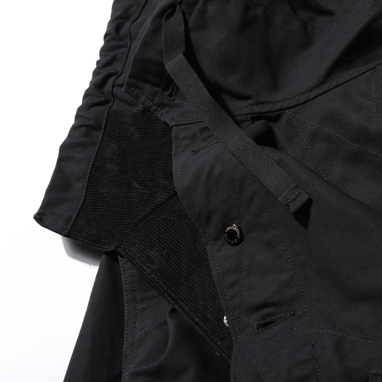 ENGINEERED GARMENTS | Highland Parka - Cotton Double Cloth - Black
