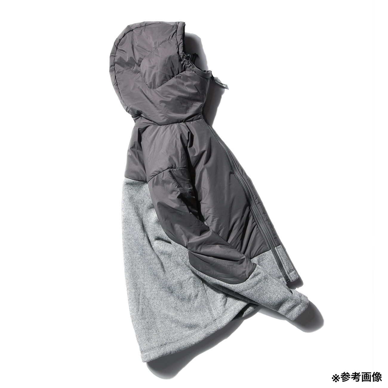 and wander / アンドワンダー | twill fleece jacket - Navy