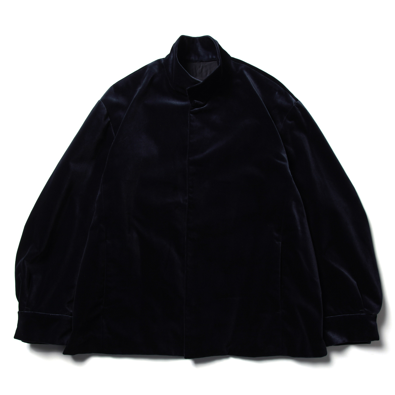 URU / ウル | COTTON VELVET / BLOUSON - Navy | 通販 - 正規取扱店 | COLLECT STORE /  コレクトストア