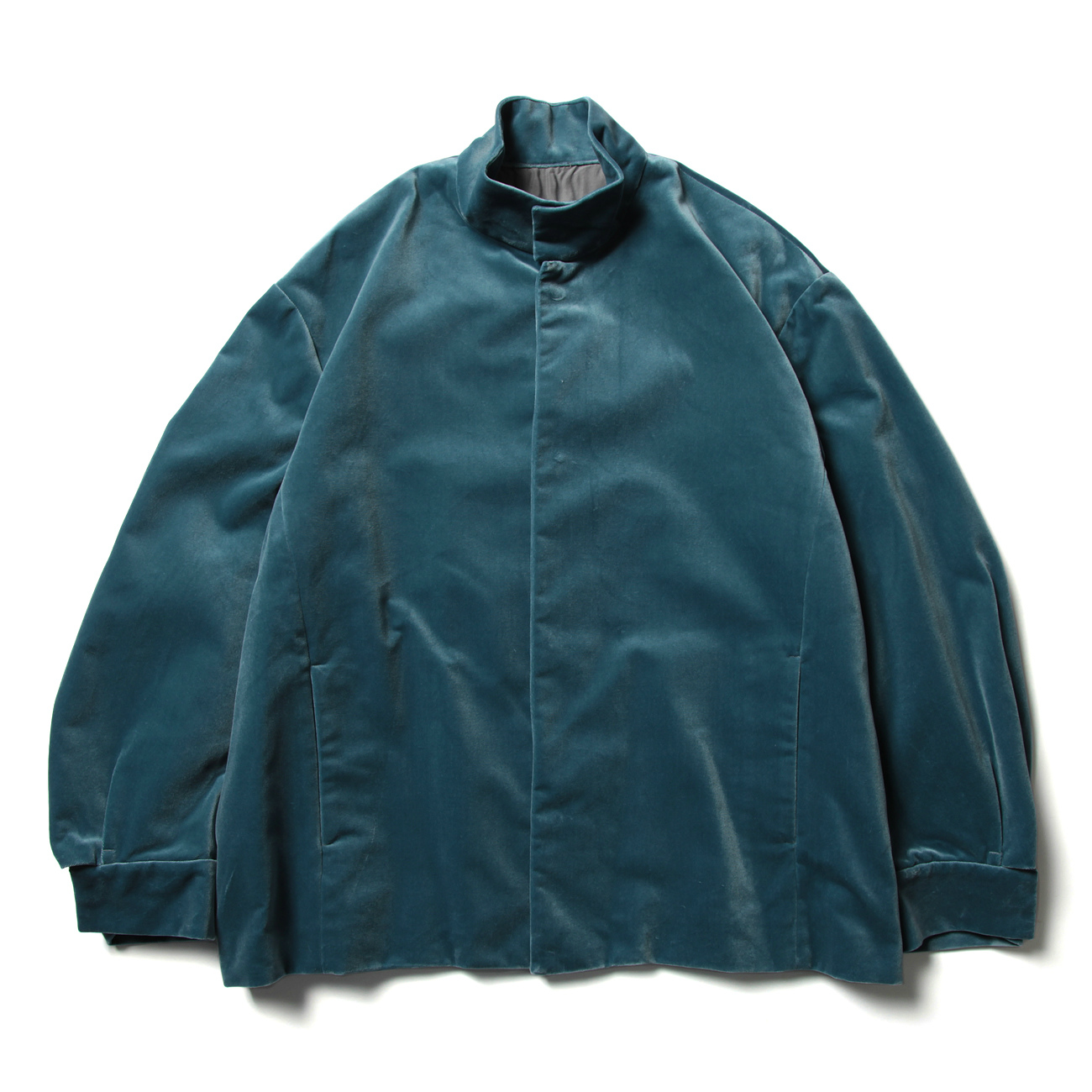 URU / ウル | COTTON VELVET / BLOUSON - D.Blue | 通販 - 正規