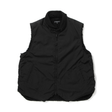 ENGINEERED GARMENTS / エンジニアドガーメンツ | LL Vest - PC Poplin - Black