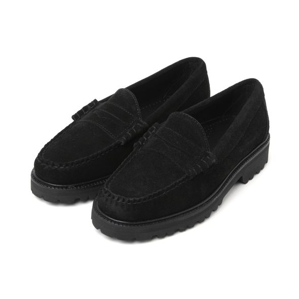 G.H.BASS / ジーエイチバス | LARSON SUEDE - Black Suede | 通販