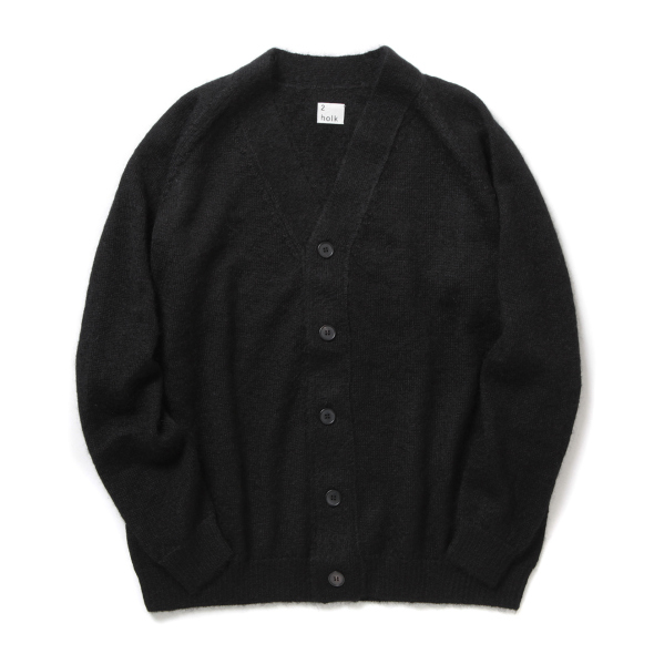 holk / ホーク | cardigan - Black | 通販 - 正規取扱店 | COLLECT