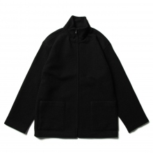 AURALEE / オーラリー | WOOL LING YARN MILLED JERSEY ZIP BLOUSON