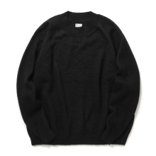 holk / ホーク | crew knit - Black