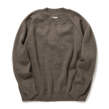 holk / ホーク | crew knit - Mocha