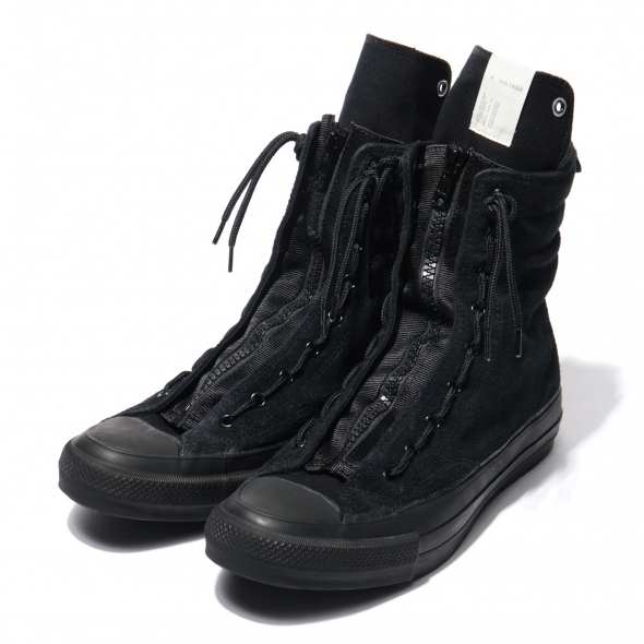 ★超 希少❗★コート ローブスコンフェクションズ 日本製 ツィード ウール CONVERSE コンバース オールスター ブーツ レディース ロング 靴