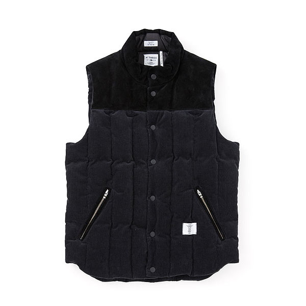 BEDWIN / ベドウィン|DOWN VEST 「FRIPP」 - Black | 通販 - 正規取扱