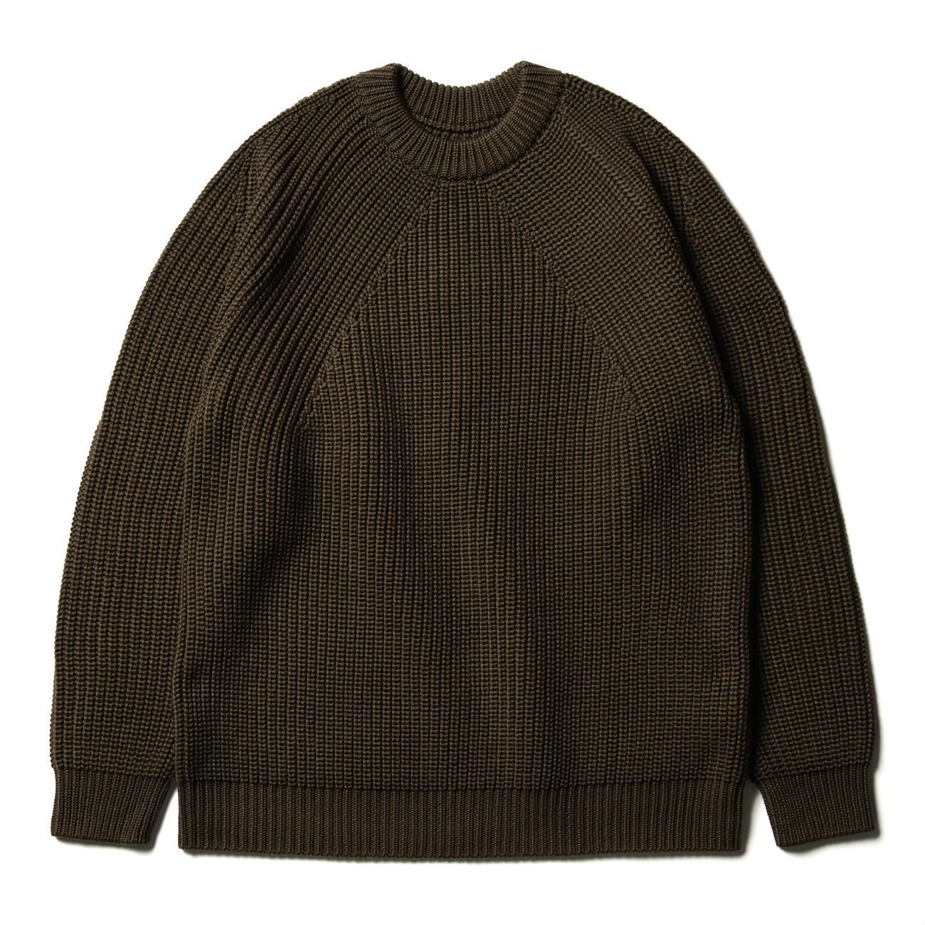 BATONER / バトナー | SIGNATUER CREW NECK - Khaki | 通販 - 正規取扱 