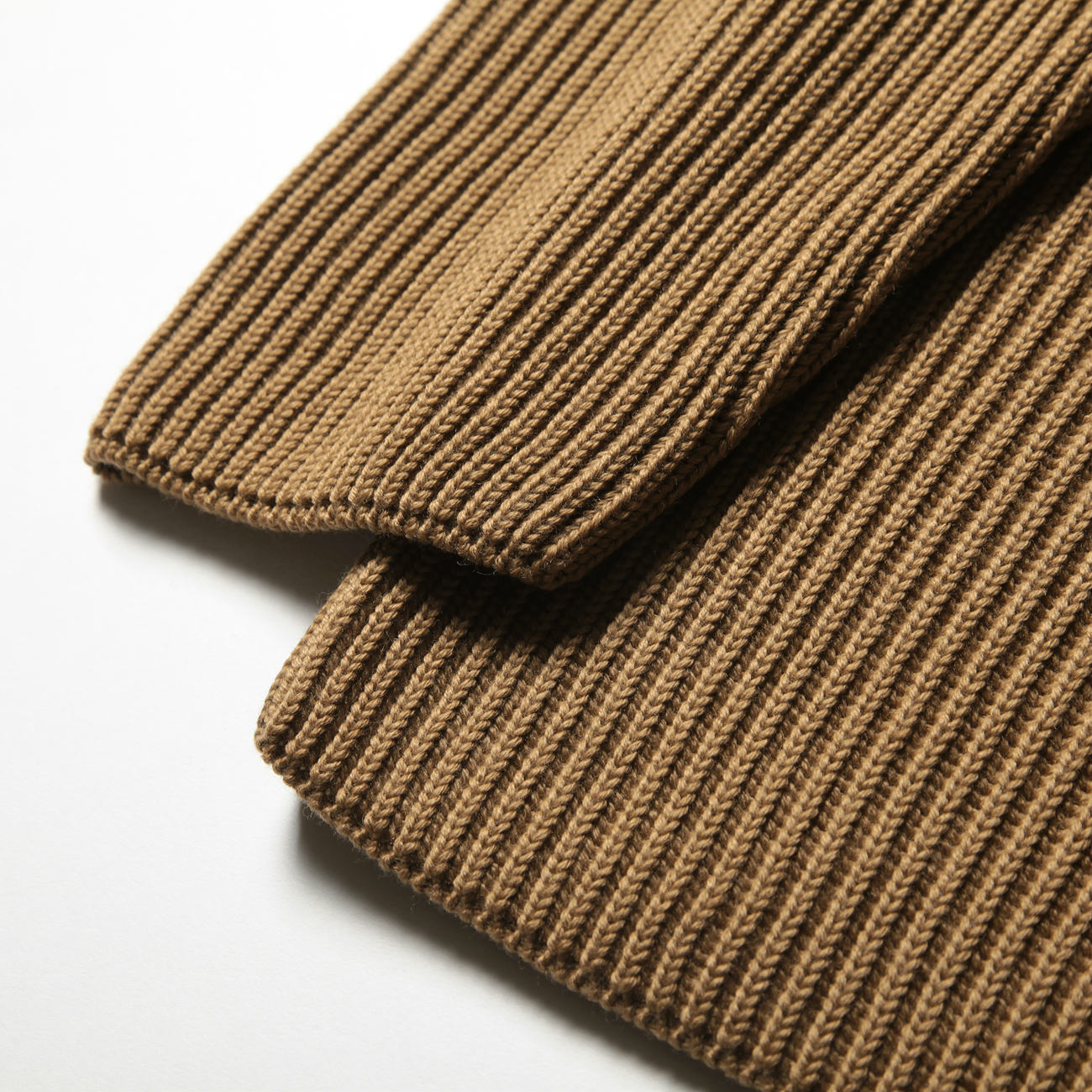 Batoner バトナー Rib Crew Neck Camel Yellow 通販 正規取扱店 Collect Store コレクトストア