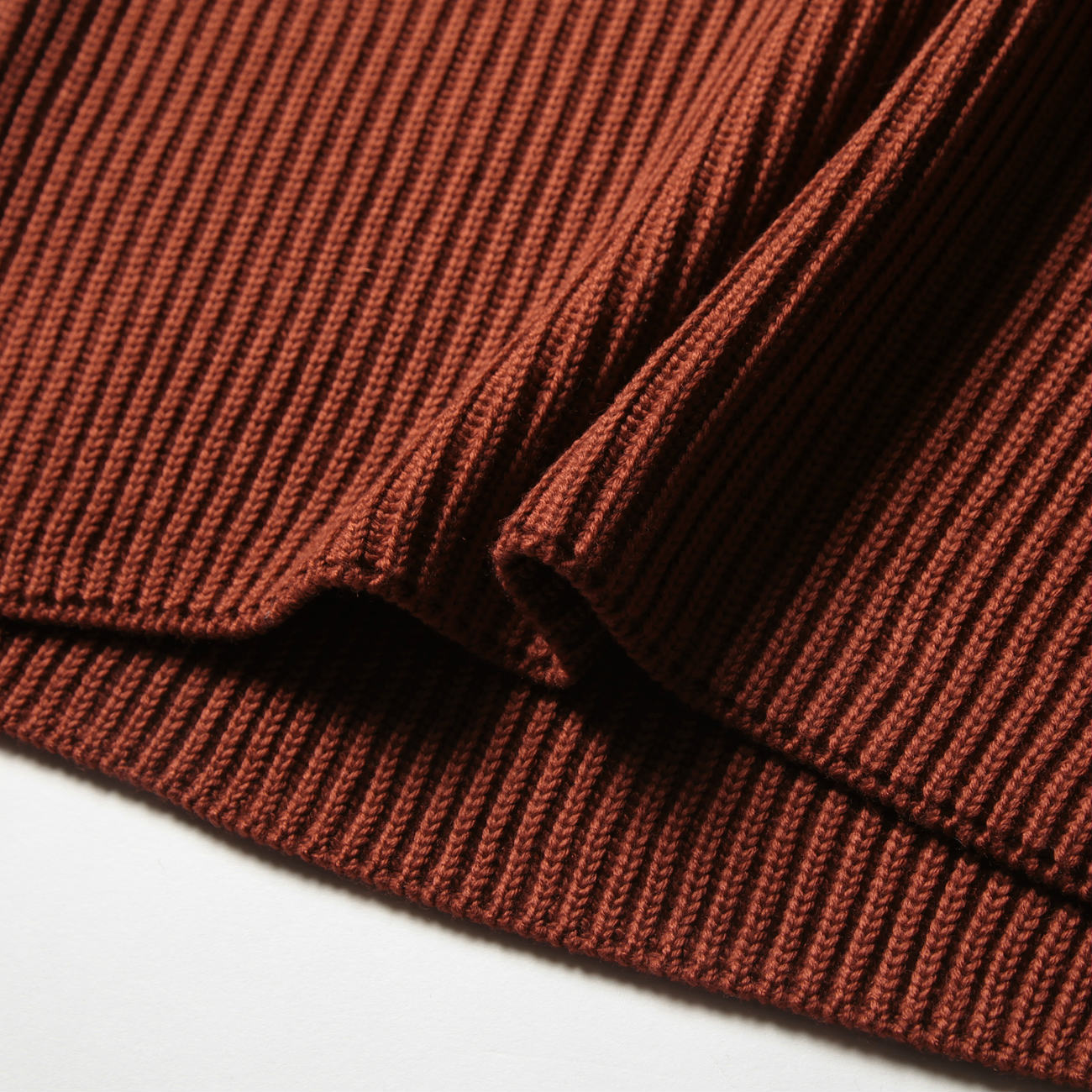 Batoner バトナー Rib Crew Neck Terracotta 通販 正規取扱店 Collect Store コレクトストア