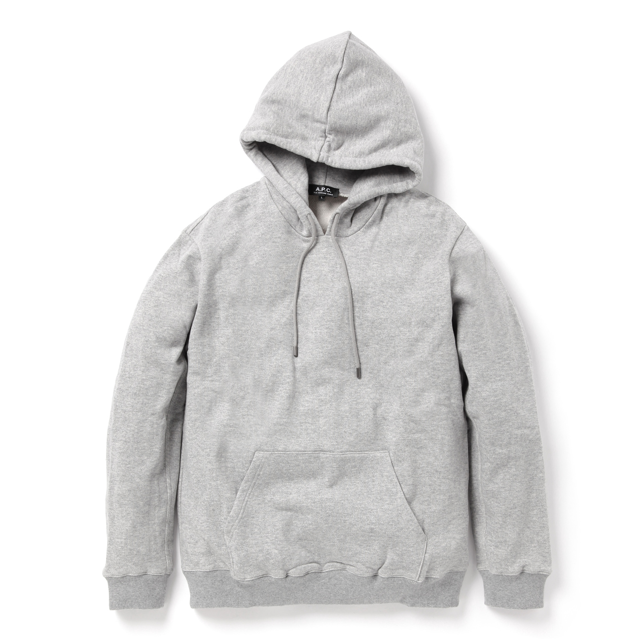A.P.C. グレー フーディー M A.P.C. / アーペーセー | スウェットフーディー - Gray | 通販
