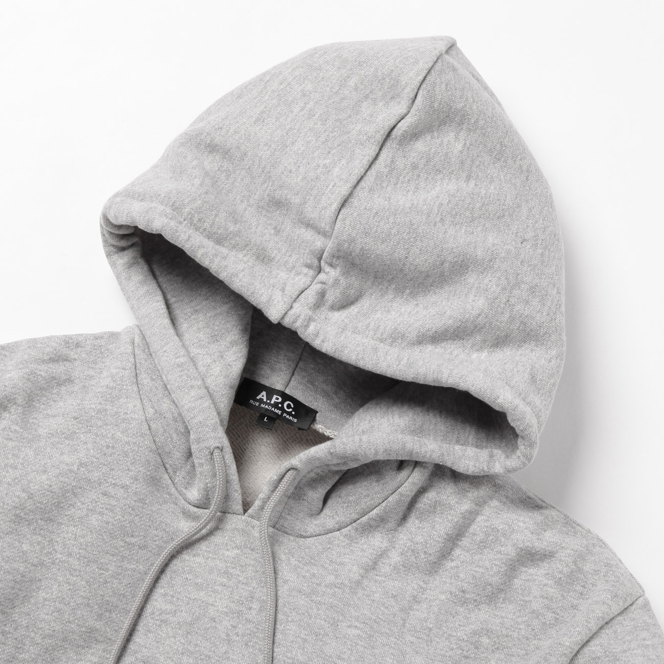 A.P.C. グレー フーディー M グレー（灰色）系 A.P.C.(アーペーセー) パーカー・フーディ