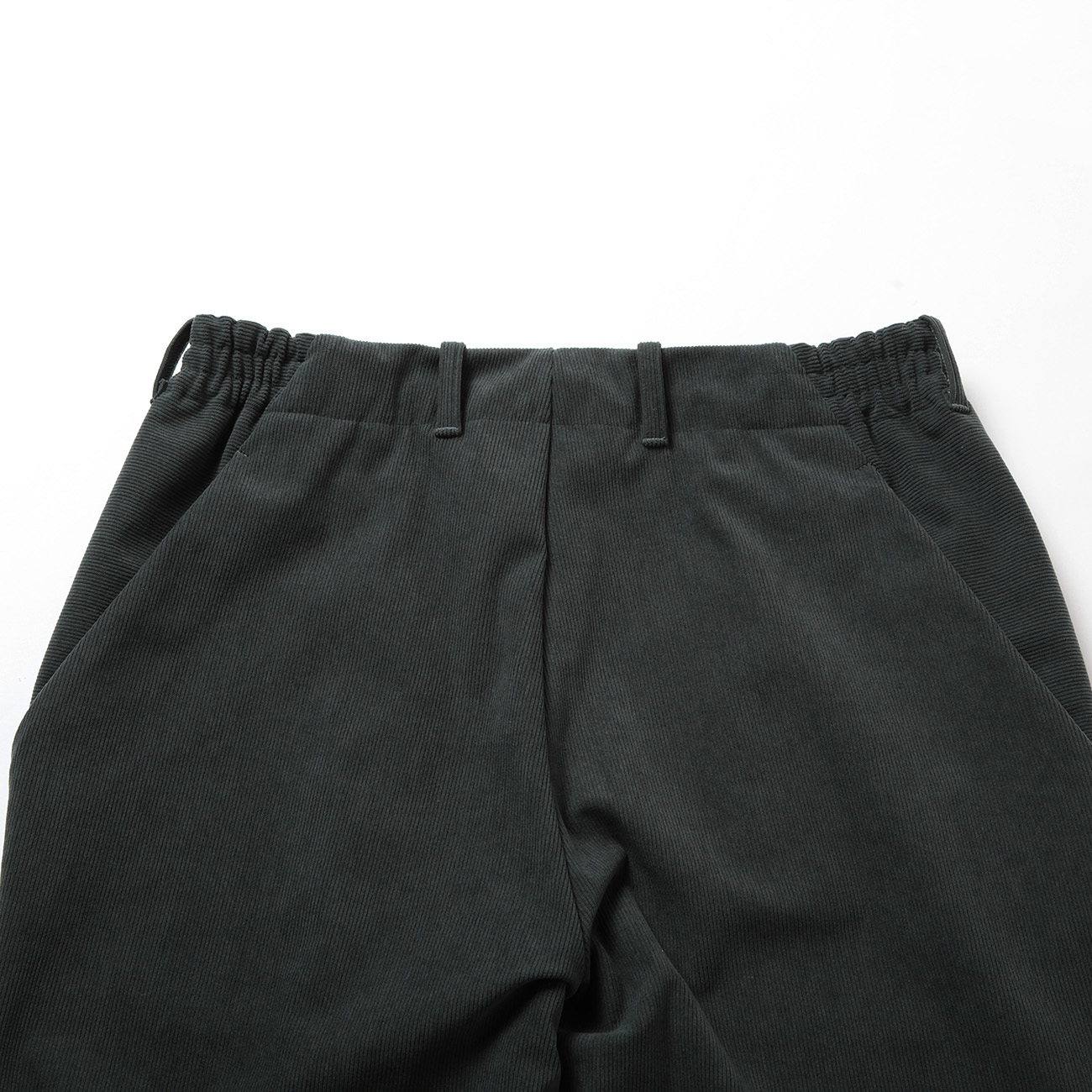 CURLY / カーリー | TRICOT CORDUROY MIRROR POCKET PANTS - Cadet