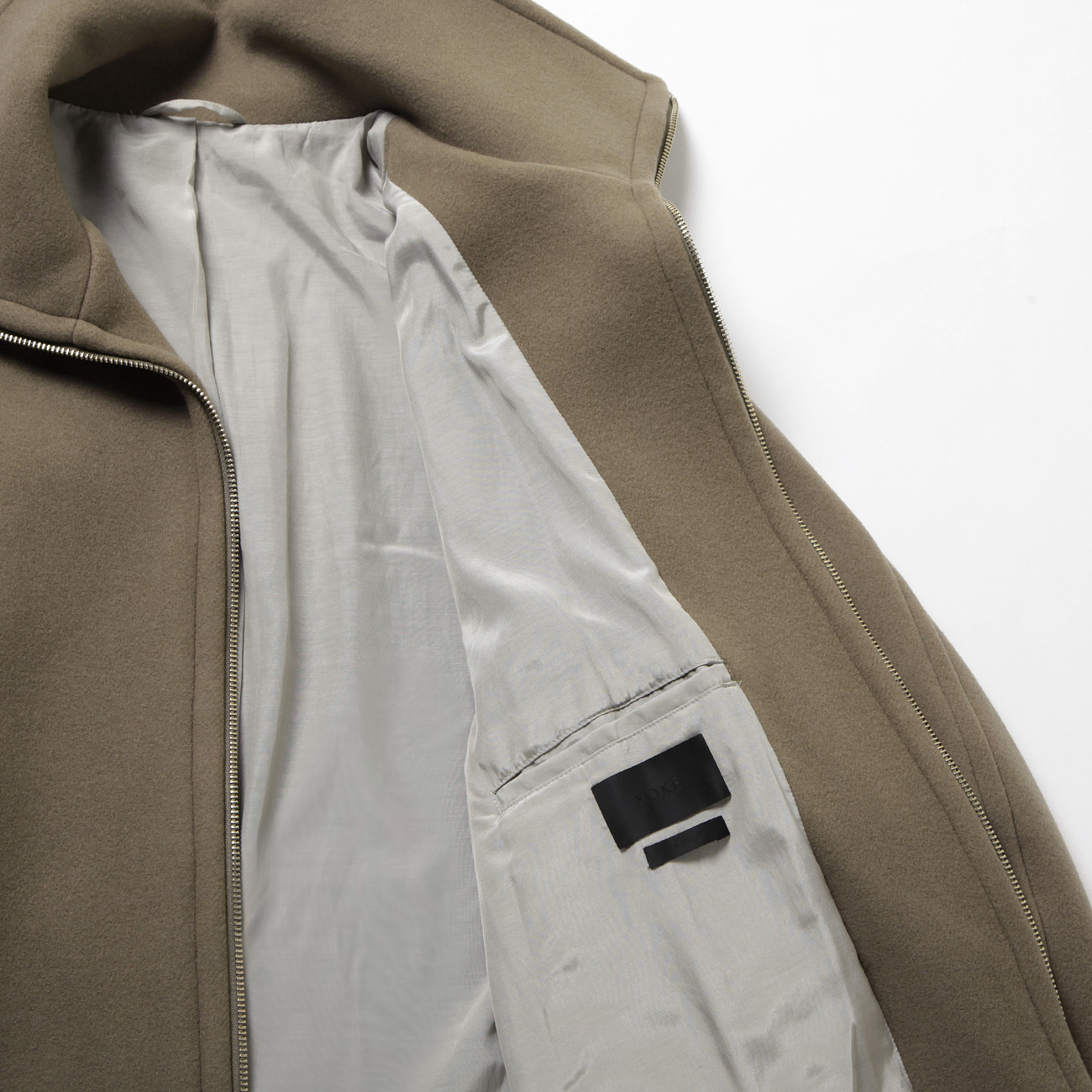 yoke front zip stand collar blouson YOKE 23aw front zip stand