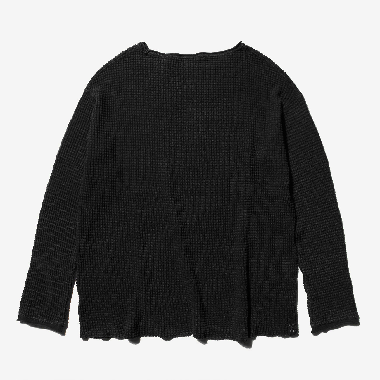 PORTER CLASSIC ポーター クラシック FRENCH THERMAL CREWNECK ロゴ