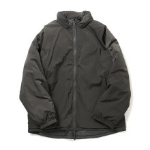 YOKE / ヨーク | DETACHABLE MILYTARY BLOUSON - Charcoal