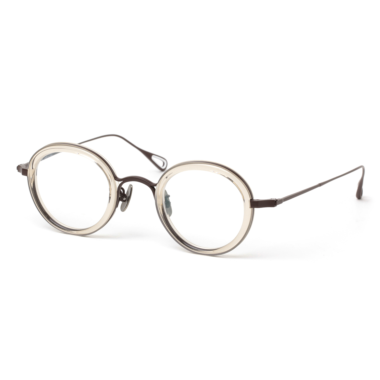 YUICHI TOYAMA. / ユウイチトヤマ | U-140 V.Moholy - Col.4 Brown Mat