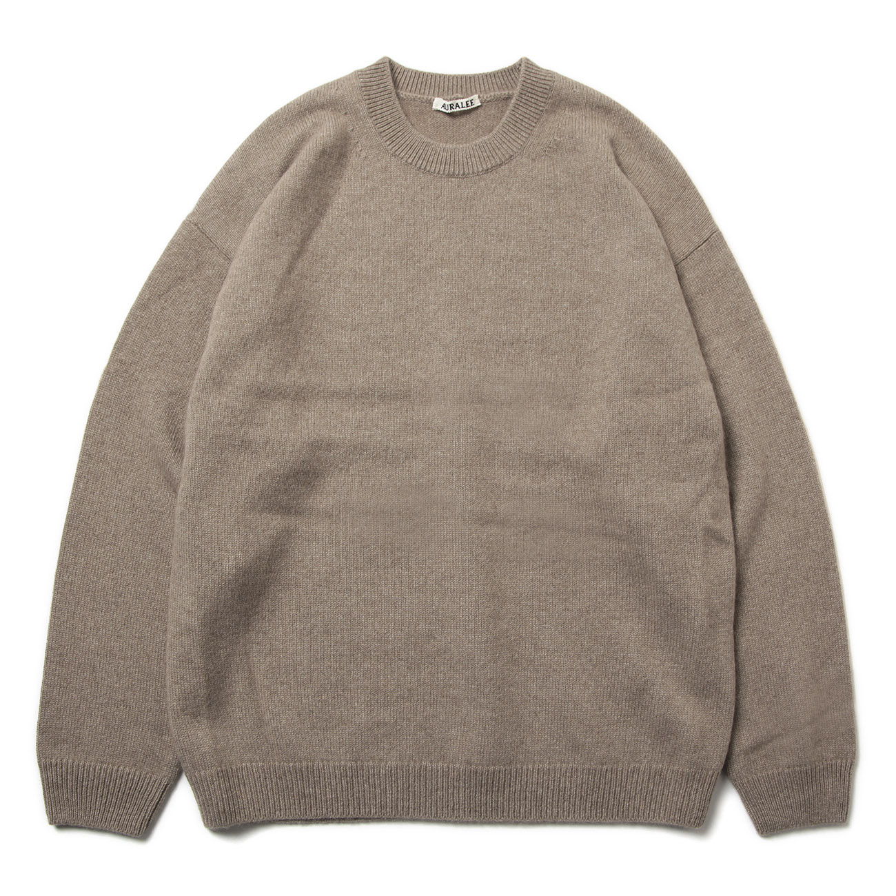 BABY CASHMERE KNIT P/O (メンズ) - Natural Brown