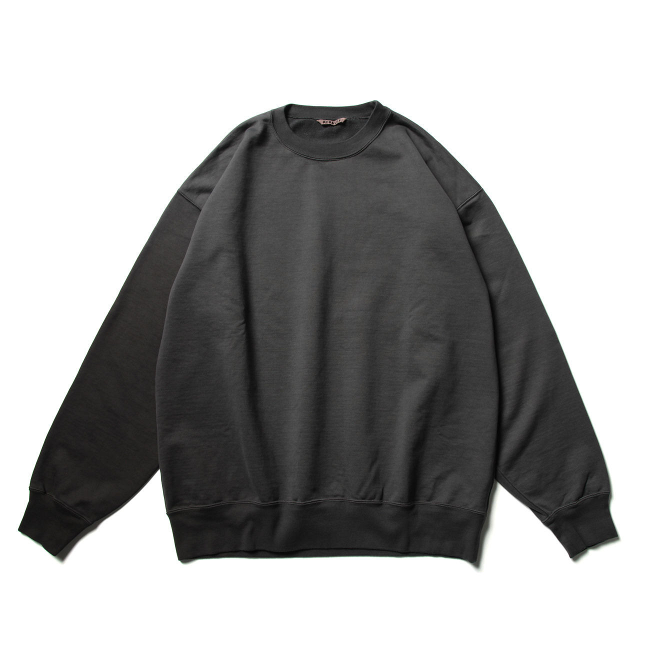 ORGANIC COTTON COMPACT GRADATION DYED SWEAT P/O (メンズ) - Ink Black Gradation