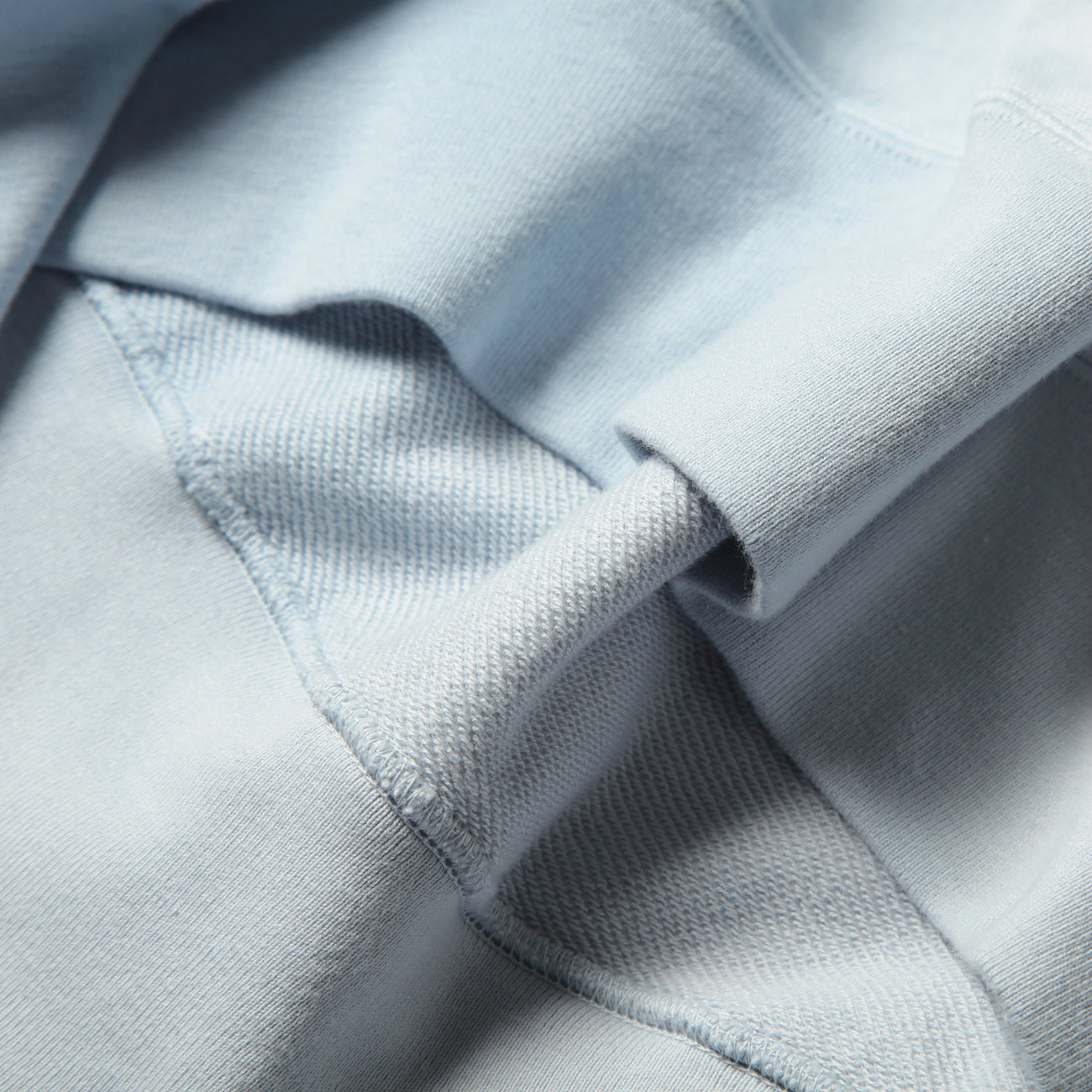 AURALEE 21AW スウェット　ライトブルー　A21AP02OU ORGANIC COTTON COMPACT GRADATION DYED SWEAT P/O (A21AP02OU