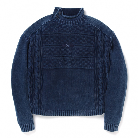 PORTER CLASSIC 18AW Fisherman Knit - tsm.ac.in