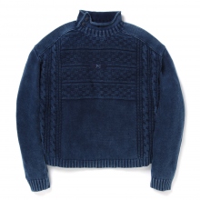 トップス Porter Classic Indigo Fisherman Knit Porter Classic 「FISHERMAN KNIT」入荷！ | Jelado Hideout Store