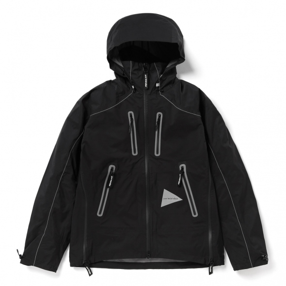 and wander / アンドワンダー | e vent jacket - Black | 通販 - 正規取扱店 | COLLECT STORE /  コレクトストア