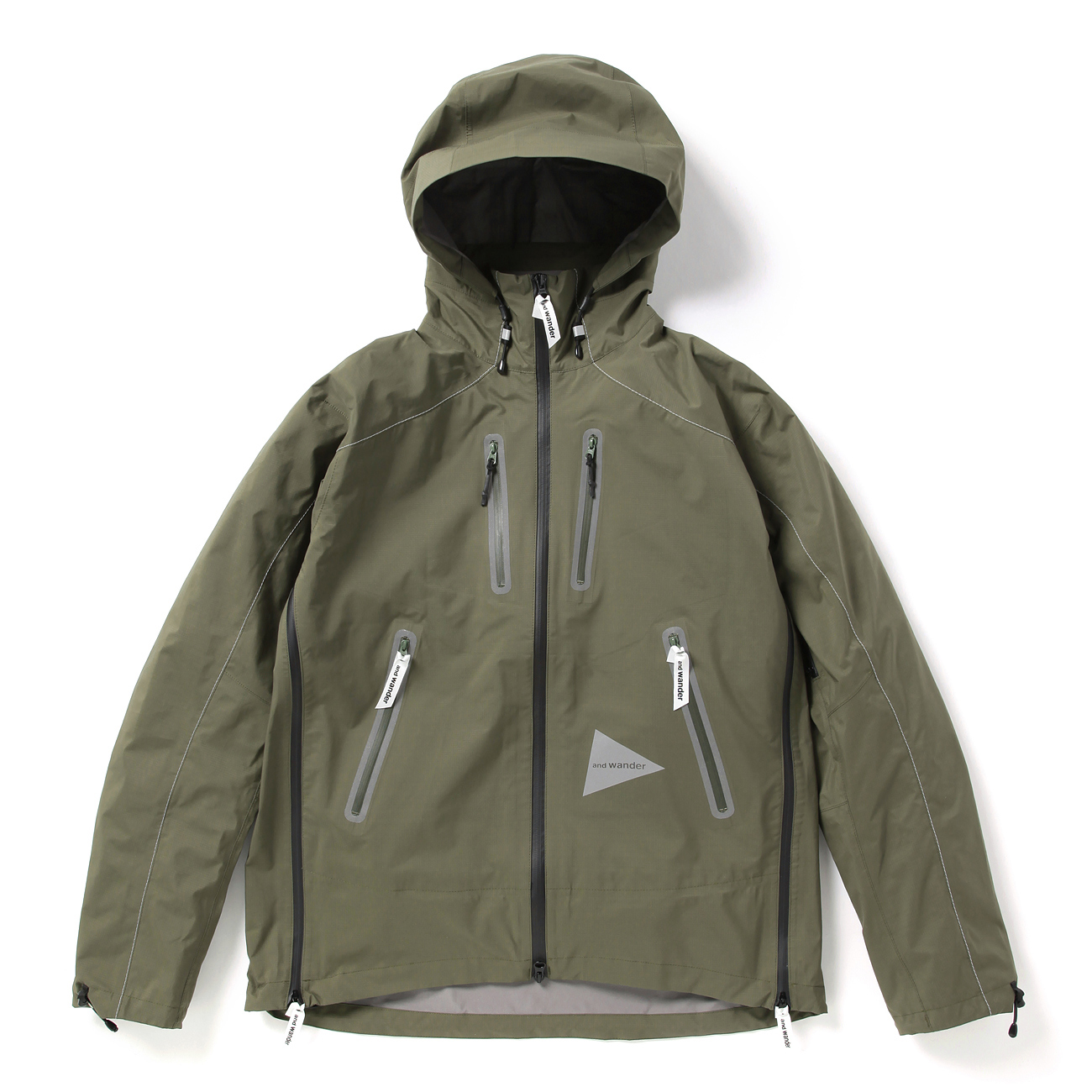 ジャケット・アウター and wander 21'ss e vent rain jacket and wander / アンドワンダー | e vent jacket - Khaki | 通販